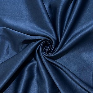 TECIDO CREPE AMANDA | 100% POLIÉS - 1,50L | AZUL MARINHO AZ92