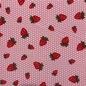 TECIDO OXFORD ESTAMPADO | 1,50L | MORANGUINHO
