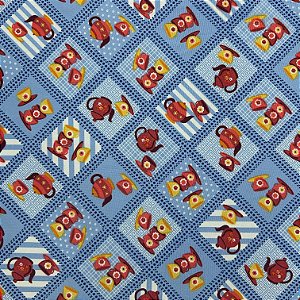 TECIDO OXFORD ESTAMPADO | 1,50L | XADREZ CHÁ DA TARDE