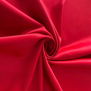 TECIDO CREPE AMANDA | 100% POLIÉS - 1,47L | VERMELHO FENDI