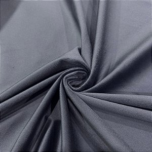 VELUDO SF LUCA | 100% Poliéster - 1,42m | TITANIO