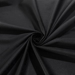 VELUDO SF LUCA | 100% Poliéster - 1,42m | PRETO