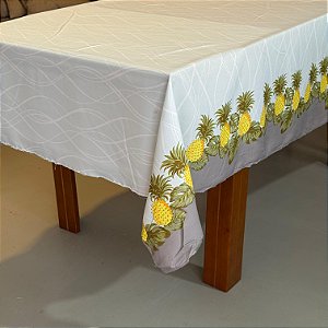 TECIDO OXFORD ESTAMPADO | 1,47m | ABACAXI BARRADO