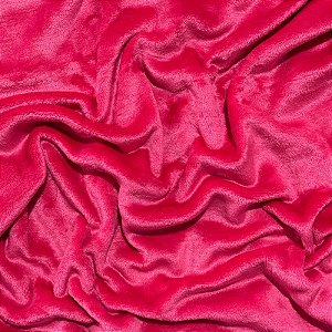 MANTA FLEECE FLANELADO DUBLADO PREMIUM | 100% Poliéster - 1,60m | PINK