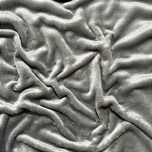 MANTA FLEECE FLANELADO DUBLADO PREMIUM | 100% Poliéster - 1,60m | CHUMBO