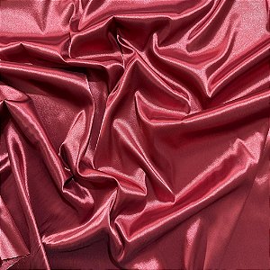 TECIDO CETIM C/ ELASTANO | 97% POLIÉ 3% ELAS - 1,47L | VERMELHO AMEIXA L42