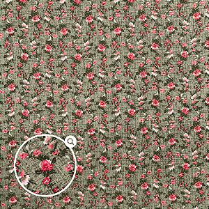 TRICOLINE ESTAMPADO 850 | 1,50m X 0,50cm| FLORAL 15