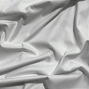 TRICOLINE LISA CALANDRADA | 100% Algodão - 1,49m X 0,50cm | BRANCO