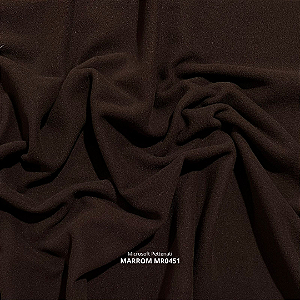 TECIDO MICROSOFT PETTENATI | 1m X 1,63m | MARROM MR0451