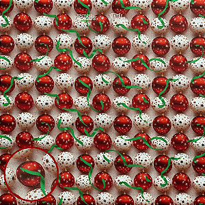TECIDO TRICOLINE DIGITAL NATAL | 1,50m x 0,50cm | NATAL ILUMINADO