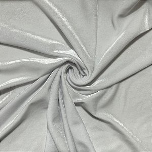 VELUDO MOLHADO ALEMÃO COM BRILHO CRISTAL | 1m X 1,50m | BRANCO