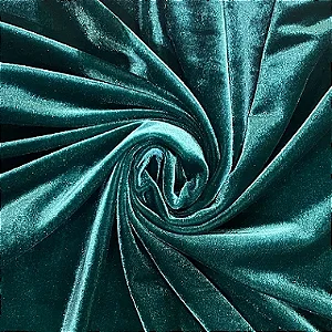 VELUDO MOLHADO ALEMÃO COM BRILHO CRISTAL | 1m X 1,50m | VERDE ESCURO