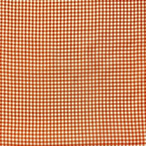 TECIDO XADREZ DE COZINHA | 1,40m - DES: 1cm x 1cm | LARANJA