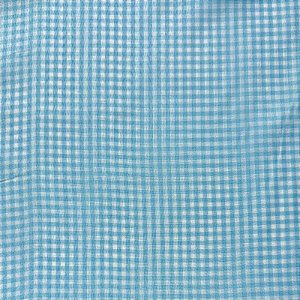 TECIDO XADREZ DE COZINHA | 1,40m - DES: 1cm x 1cm | AZUL PISCINA