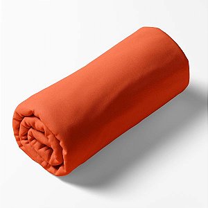 TRICOLINE LISA BAHAMAS PREMIUM | 0,50cm X 1,50m - 100% Algodão | Laranja Escuro C683