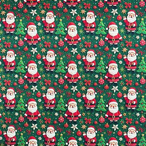 TRICOLINE BAHAMAS DIGITAL PREMIUM | 0,50cm X 1,50m - 100% Algodão | NOEL 3D Des: 9001 E221