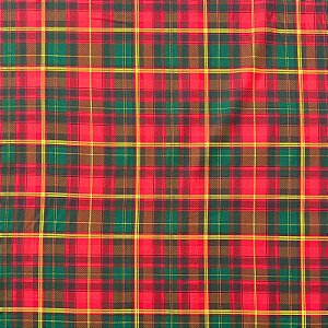 TRICOLINE BAHAMAS DIGITAL PREMIUM | 0,50cm X 1,50m - 100% Algodão | XADREZ VERMELHO NATAL Des: 9001 E234