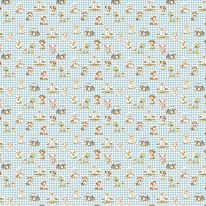 TRICOLINE BAHAMAS DIGITAL PREMIUM | 0,50cm X 1,50m - 100% Algodão | Des: 9012 E036