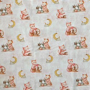 TRICOLINE BAHAMAS DIGITAL PREMIUM | 0,50cm X 1,50m - 100% Algodão | Des: 9012 E038