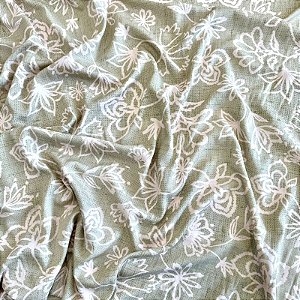 TECIDO VISCOLINHO ESTAMPADO | 0,50cm X 1,47m - 100% Viscose | I0138B