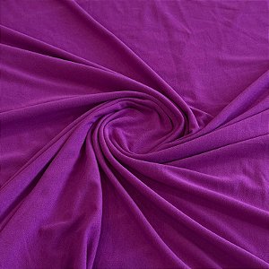 MALHA SUEDE LINGERIE | 1m X 1,60m | Roxo Orquídea