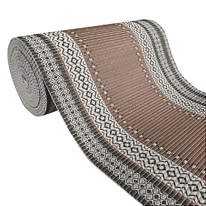 PASSADEIRA DUNA SOFT | 0,65CM | BARRADO MARROM M243C