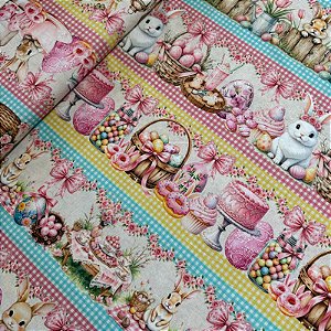 TRICOLINE BARRADA DIGITAL PÁSCOA | 0,55cm X 1,50m | Páscoa Colorida 3 - 3315