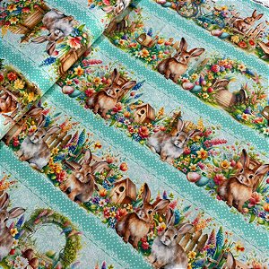 TRICOLINE BARRADA DIGITAL PÁSCOA | 0,55cm X 1,50m | Páscoa Alegre Verde 14288