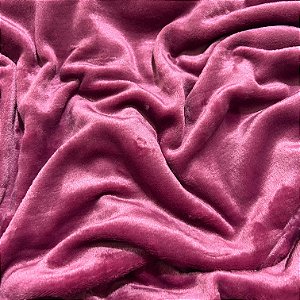 MANTA FLEECE FLANELADO DUBLADO PREMIUM | 100% Poliéster - 1,60m | ROSA FUCSIA