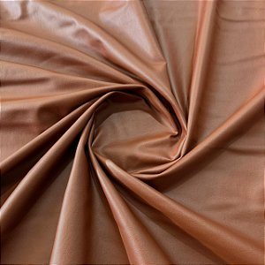 Tecido Bengaline Twill Térmico Efeito Couro Com Elastano - 1,50m - Marrom