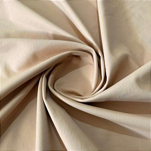 Tecido Bengaline Twill Térmico Efeito Couro Com Elastano - 1,50m - Bege