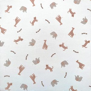 Tecido Fustão Cueiro Flanelado 100% Algodão | 0,78cm | Safari 54