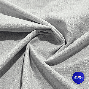 TECIDO PANO DE PRATO TRABALHADO 11T | 100% Algodão - 140cm | Branco