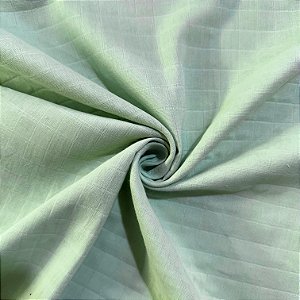 FRALDA MINI QUADRICULADA | 0,75cm | ERVA-DOCE