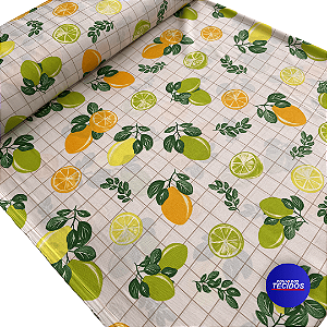 Tecido Oxford Estampado | 100% Poliéster 1,47m | Limão 144