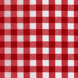 Tecido Xadrez de Poliéster | 1,40m - 1cm x 1cm | Vermelho