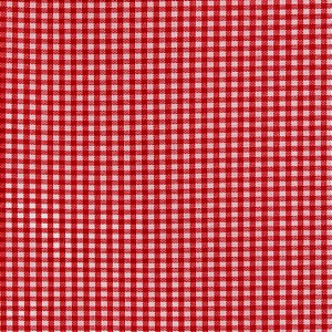 Tecido Xadrez de Poliéster | 1,40m - 2mm x 2mm | Vermelho