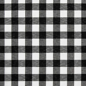 Tecido Xadrez de Poliéster | 1,40m - 1cm x 1cm | Preto