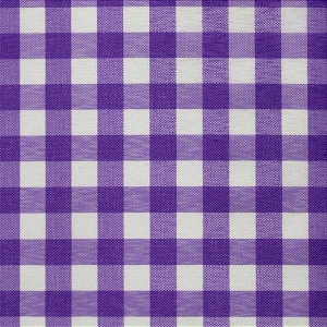 Tecido Xadrez de Poliéster | 1,40m - 1cm x 1cm | Lilás