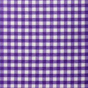 Tecido Xadrez de Poliéster | 1,40m - 5mm x 5mm | Lilás