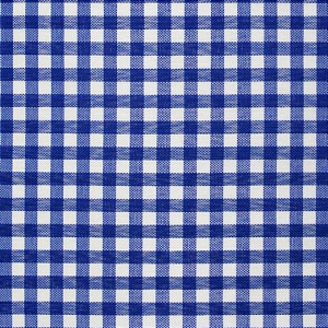Tecido Xadrez de Poliéster | 1,40m - 5mm x 5mm | Azul Royal