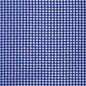 Tecido Xadrez de Poliéster | 1,40m - 2mm x 2mm | Azul Royal