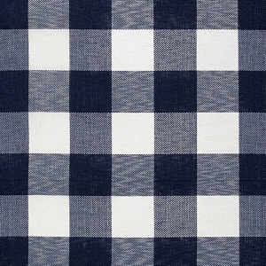 Tecido Xadrez de Poliéster | 1,40m - 2cm x 2cm | Azul Marinho