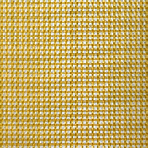 Tecido Xadrez de Poliéster | 1,40m - 2mm x 2mm | Amarelo