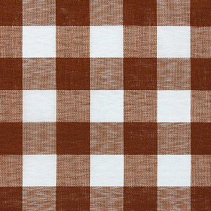 Tecido Xadrez de Poliéster | 1,40m - 2cm x 2cm | Marrom