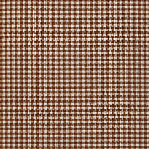 Tecido Xadrez de Poliéster | 1,40m - 2mm x 2mm | Marrom