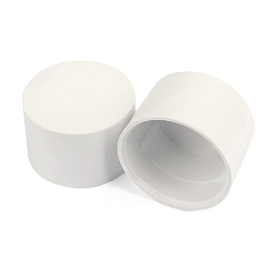 PONTEIRA TAMPAO MEDIA (19mm) PP | BRANCO FOSCO