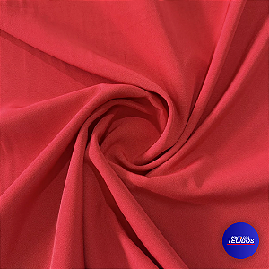 Tecido Oxfordine Com Elastano Liso - 1,50m - Vermelho Carmim 1452
