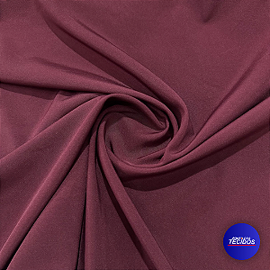 Tecido Oxfordine Com Elastano Liso - 1,50m - Marsala 17271