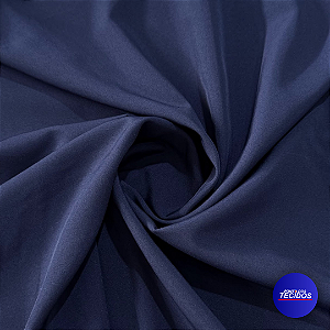 Tecido Oxfordine Com Elastano Liso - 1,50m - Azul Marinho 31871